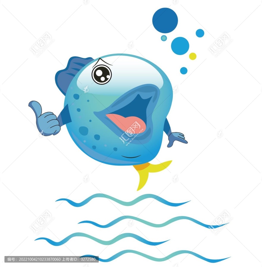 卡通魚形象
