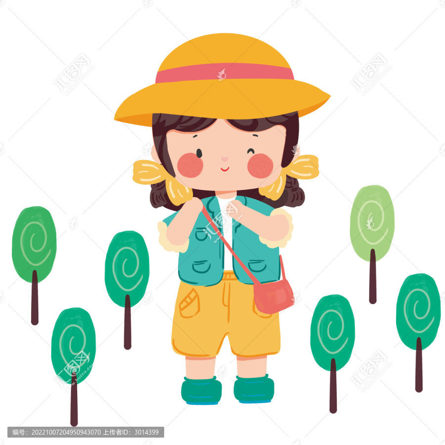 原創(chuàng)手賬貼紙素材可愛兒童
