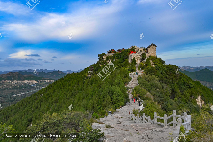 山东青州云门山风光