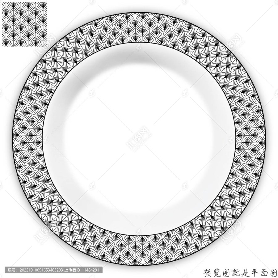 餐具花面