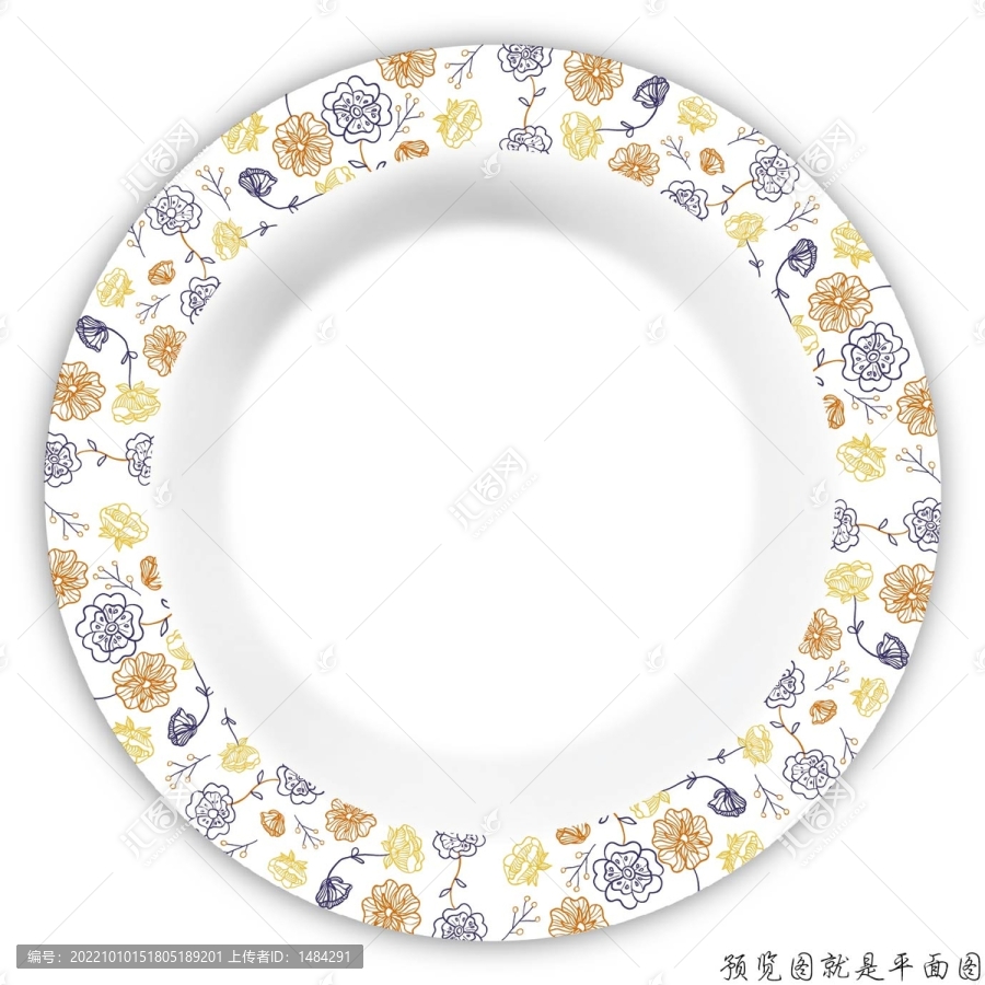 餐具花面