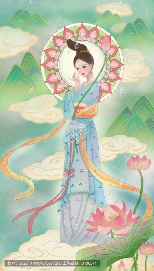 蓮花花神