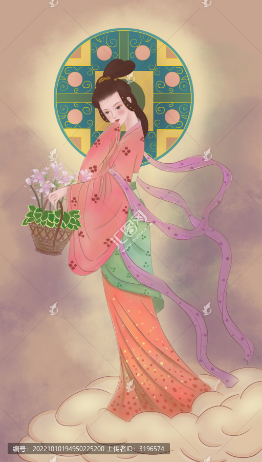 玉簪花神