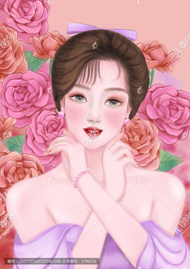 玫瑰美人