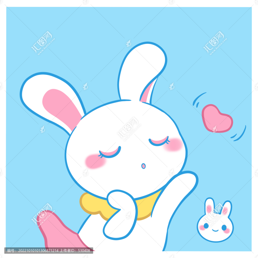 兔兔小葵飛吻