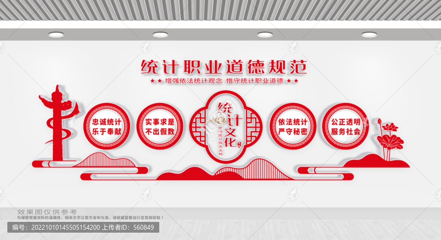 統(tǒng)計文化墻