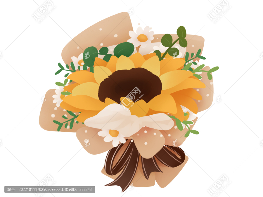 向日葵鮮花束