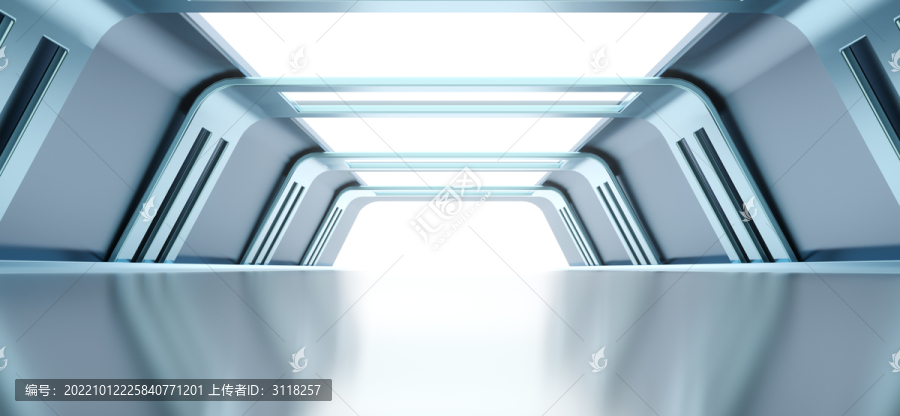3D渲染神秘科技通道