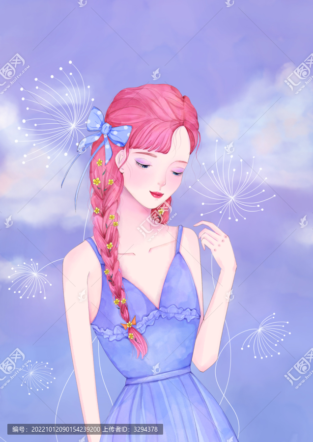 蒲公英少女