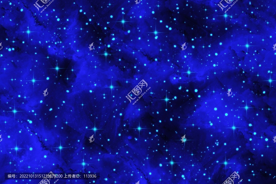 藍(lán)色星空背景