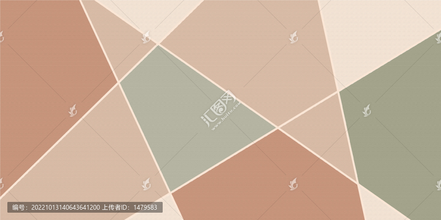撞色拼接背景