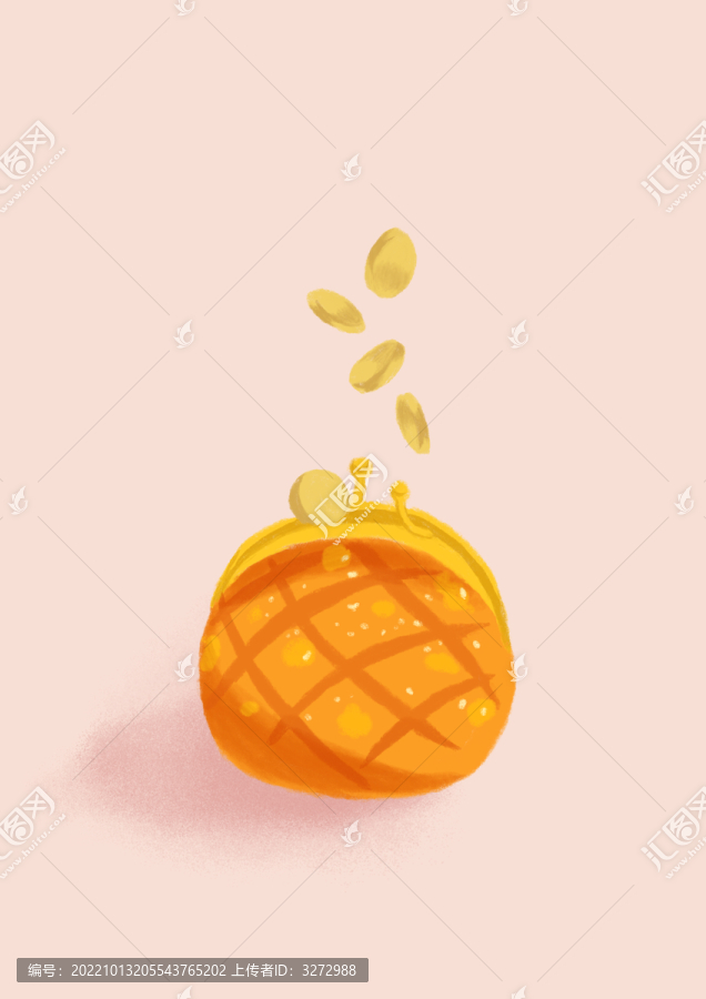 菠蘿面包零錢包