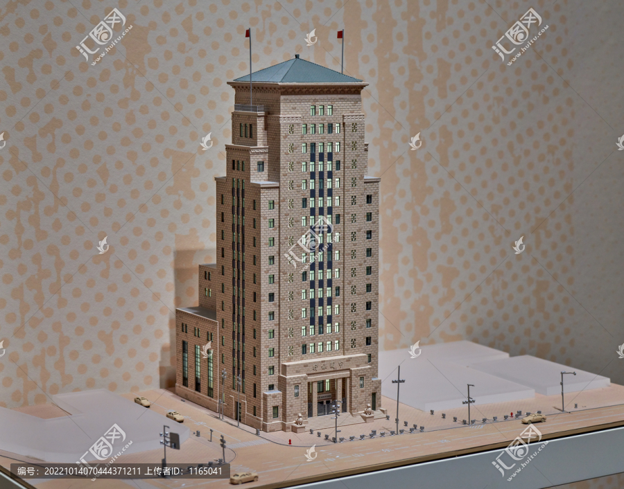 上海中国银行大楼模型
