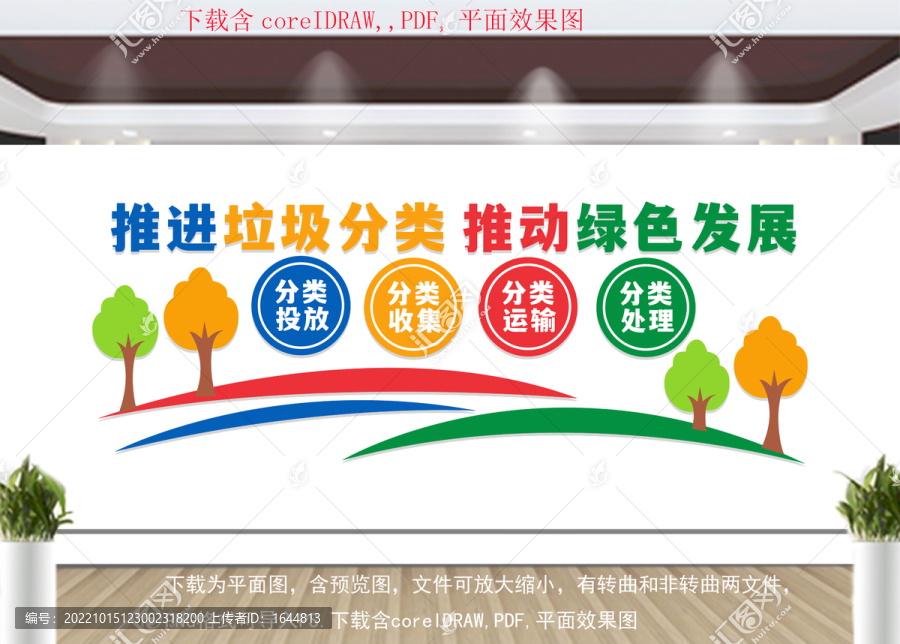 垃圾分類文化墻