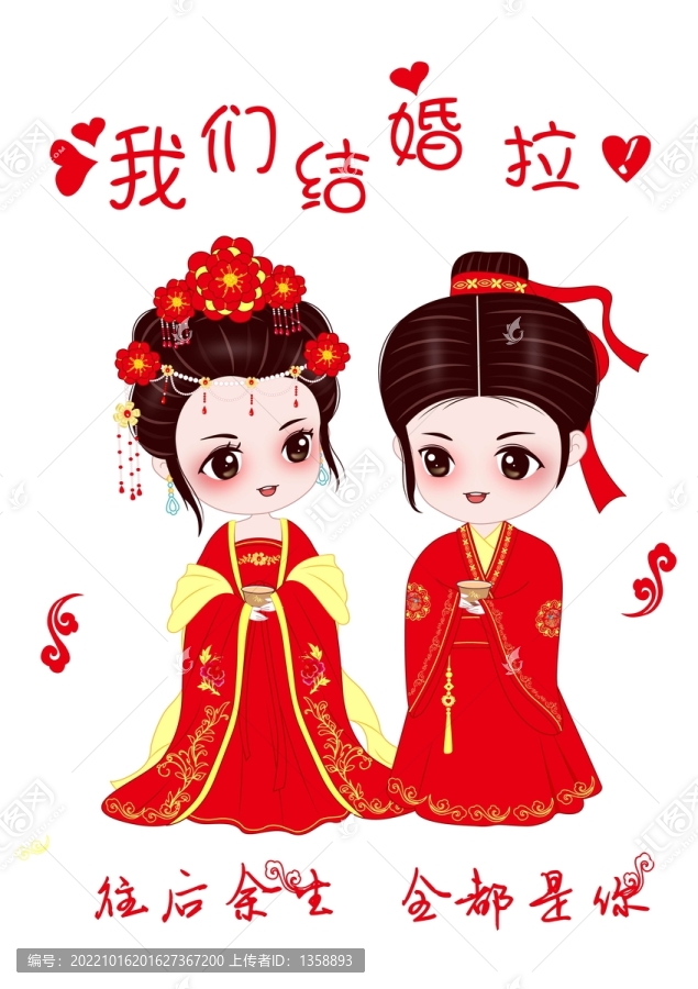 古裝新郎新娘