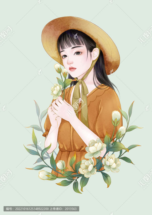 茉莉花少女