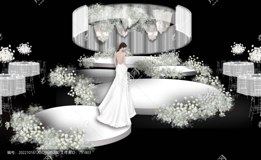 白色系婚禮