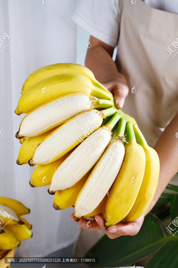 芭蕉小米蕉苹果蕉