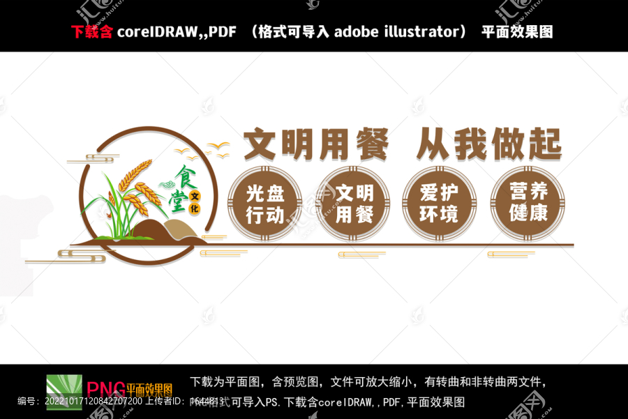 餐飲文化墻