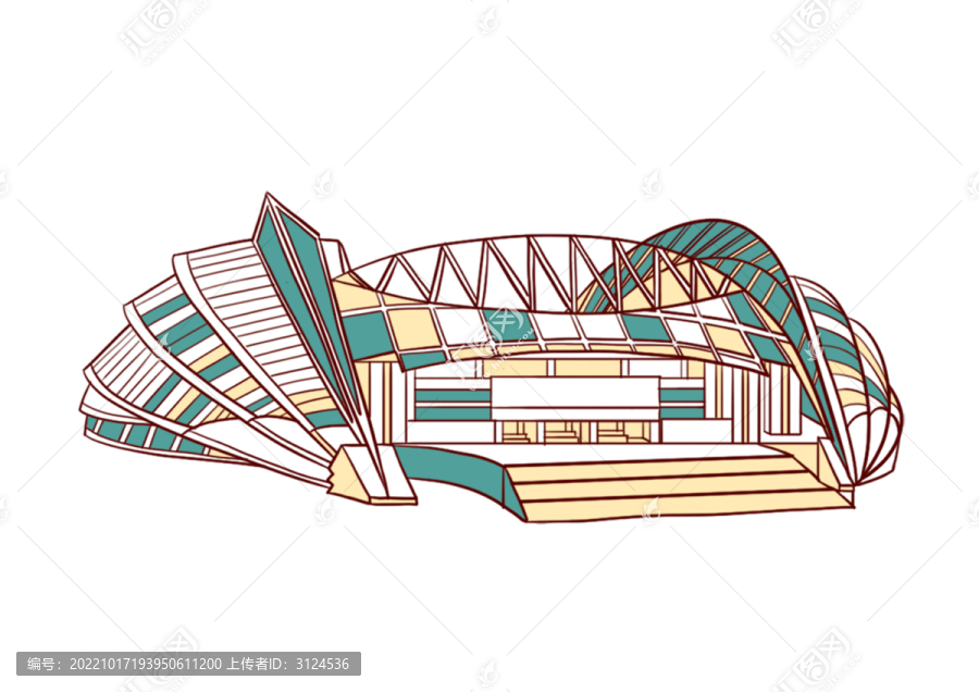 沈陽城市地標(biāo)建奧體中心