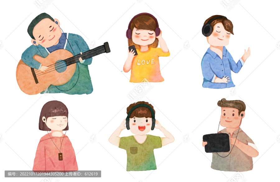 聽音樂的人