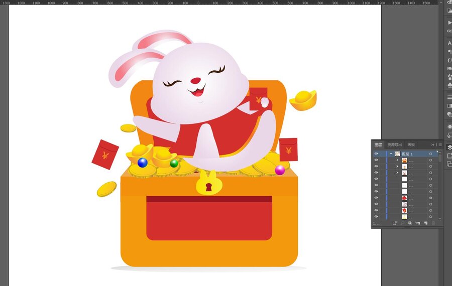 兔子卡通