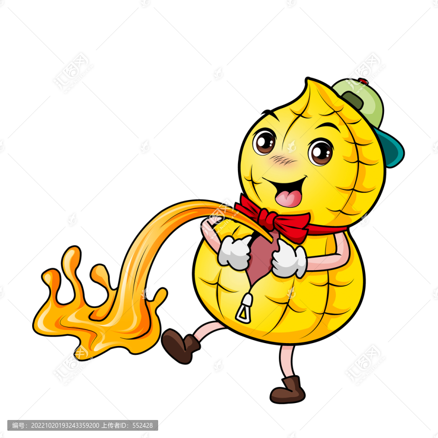 花生油卡通