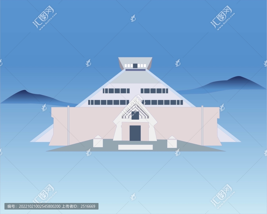 河南博物館矢量