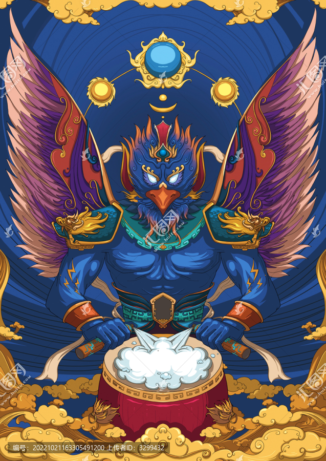 雷神插畫