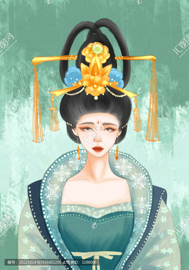 唐裝女