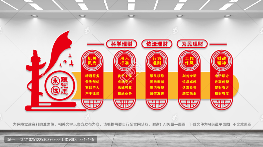 財(cái)政文化墻