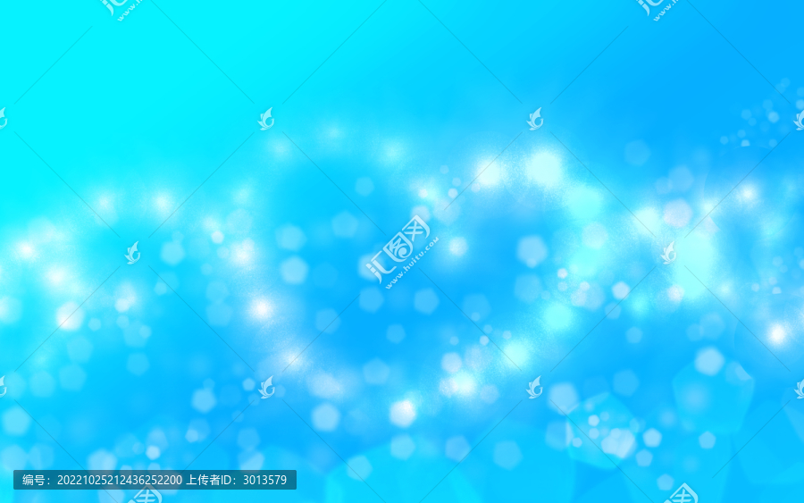 清新炫酷魔法愛心閃爍光斑背景