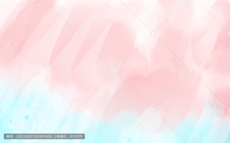 水彩漸變簡約清新筆刷紋理背景