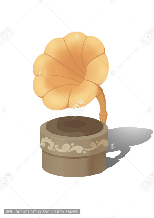 復(fù)古個性創(chuàng)意喇叭留聲機(jī)禮物