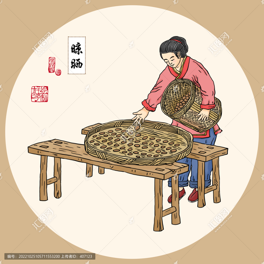 晾曬藥材