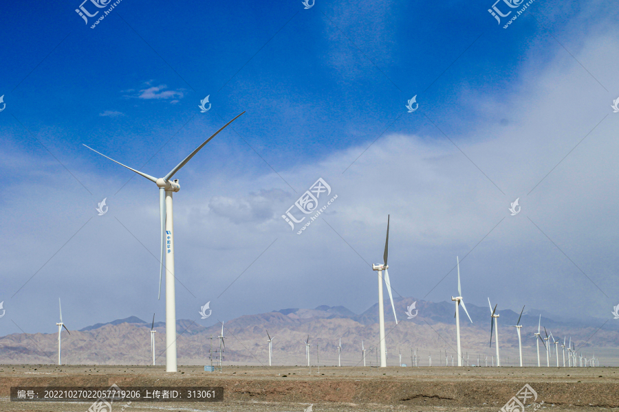 甘肃戈壁风力发电机