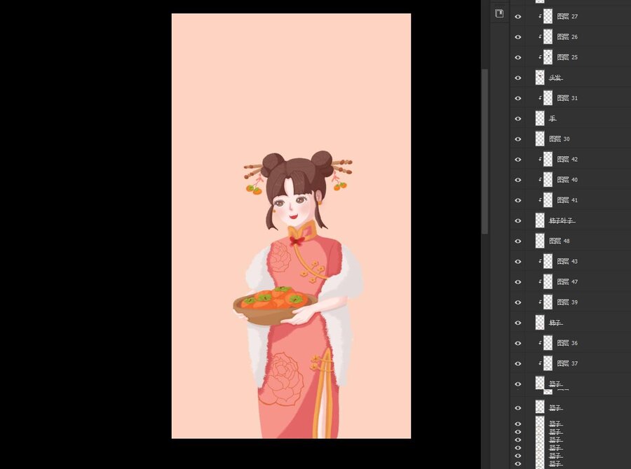 霜降女孩