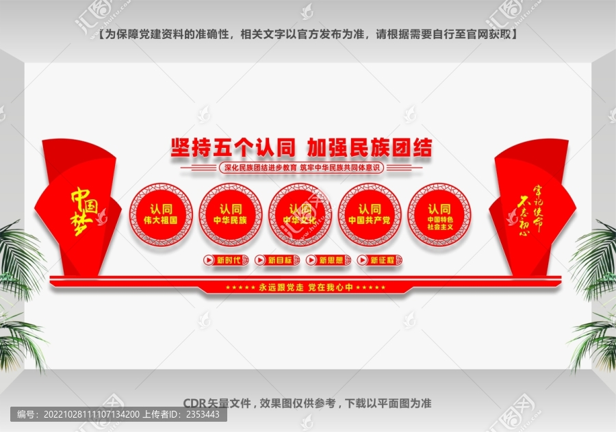 堅持五個認同