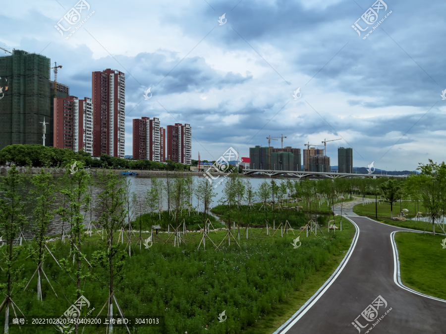 湖北远安县桃花岛湿地生态公园