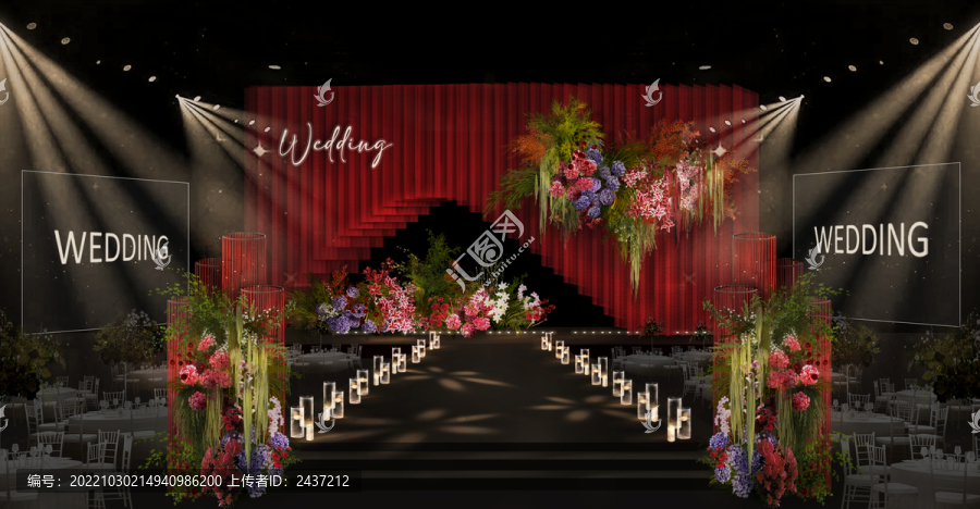 小眾婚禮效果圖