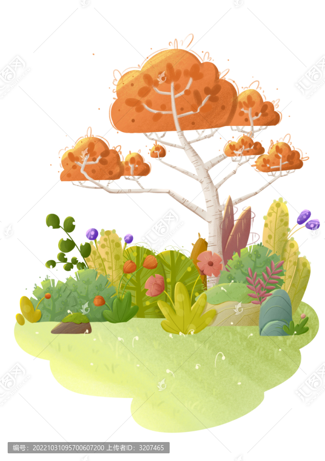 植物秋天二十四節(jié)氣場景