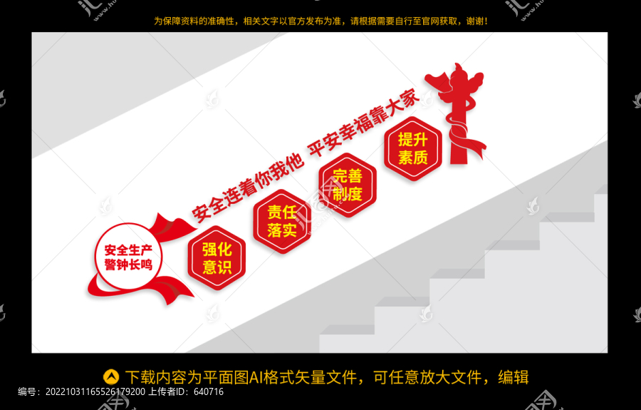 安全樓梯文化墻