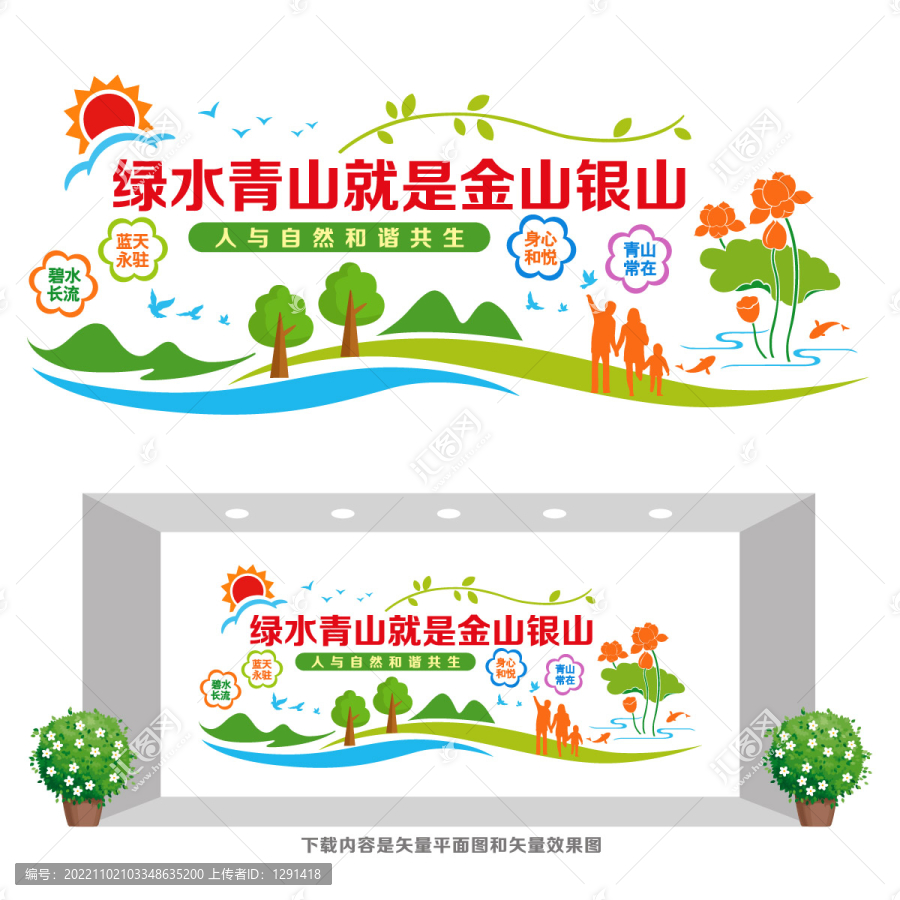 綠水青山就是金山銀山