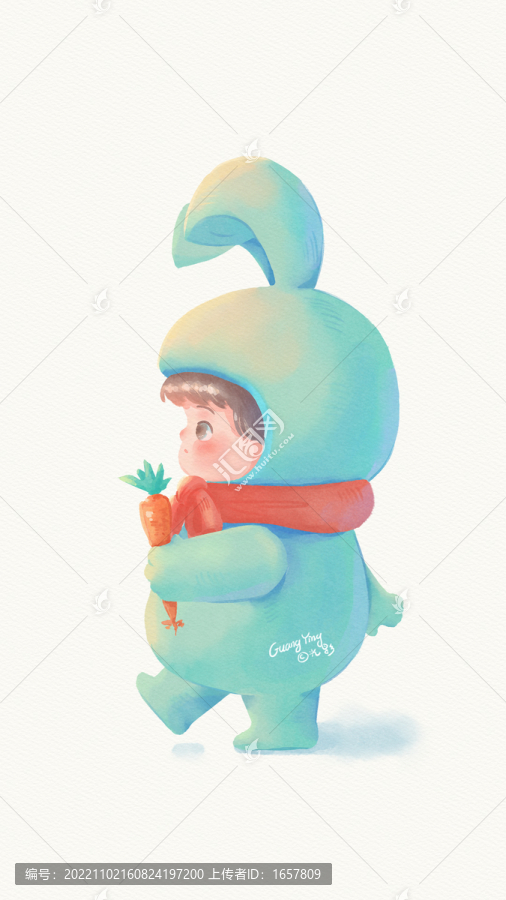 兔寶寶兒童插畫系列