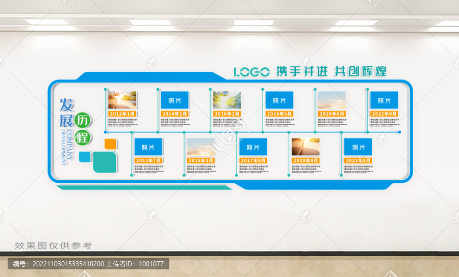 發(fā)展歷程文化墻