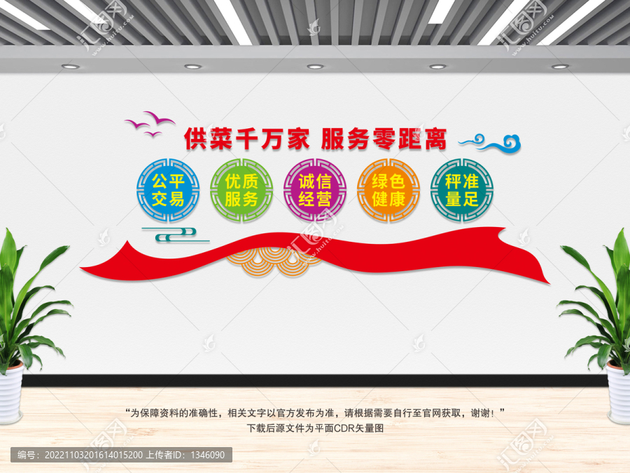 菜市場(chǎng)文化墻