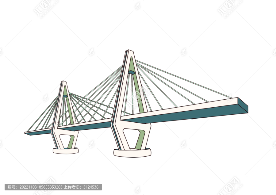 三亞城市地標建筑海口世紀大橋