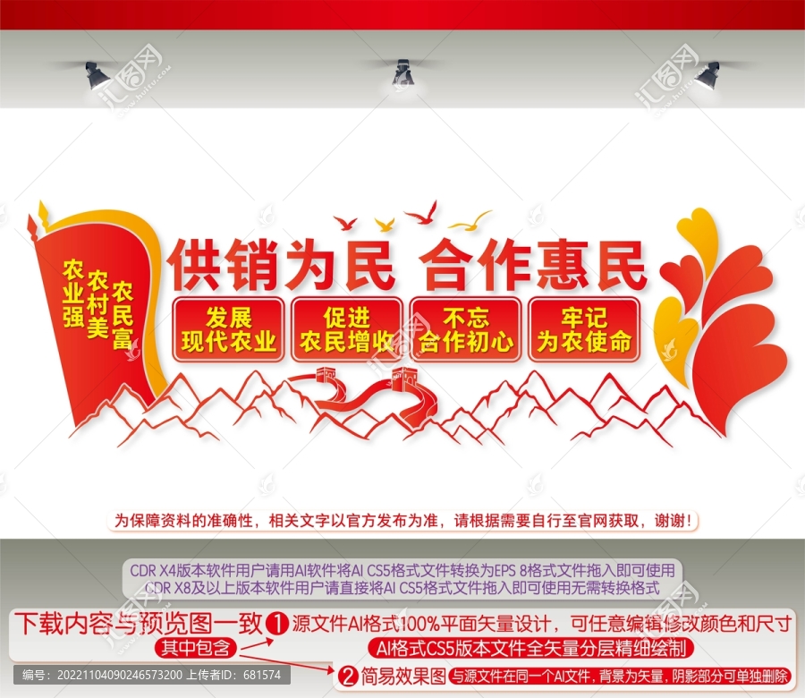 供銷合作社宣傳墻