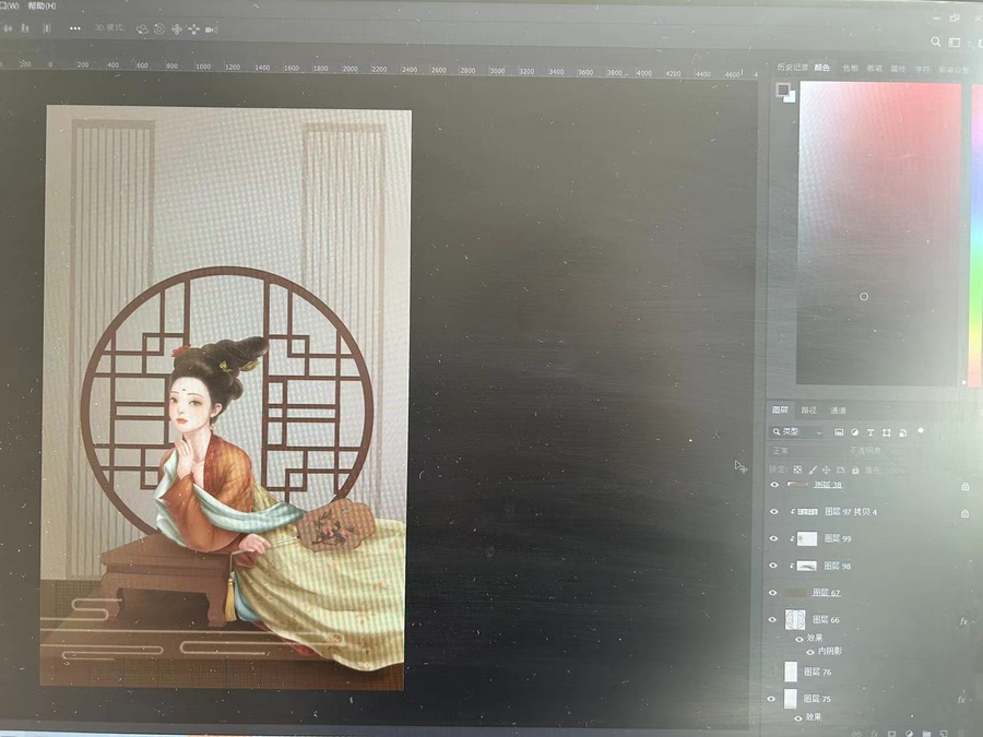 仕女圖