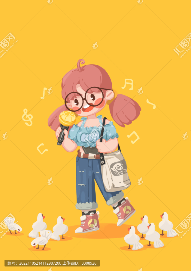 會(huì)唱歌的小女孩